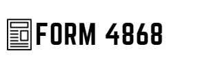 IRS 4868 Form Printable 📝 Get Tax Extension Form 4868 for 2022 Online ...